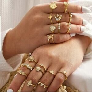 *Payton* Set of 19 rings